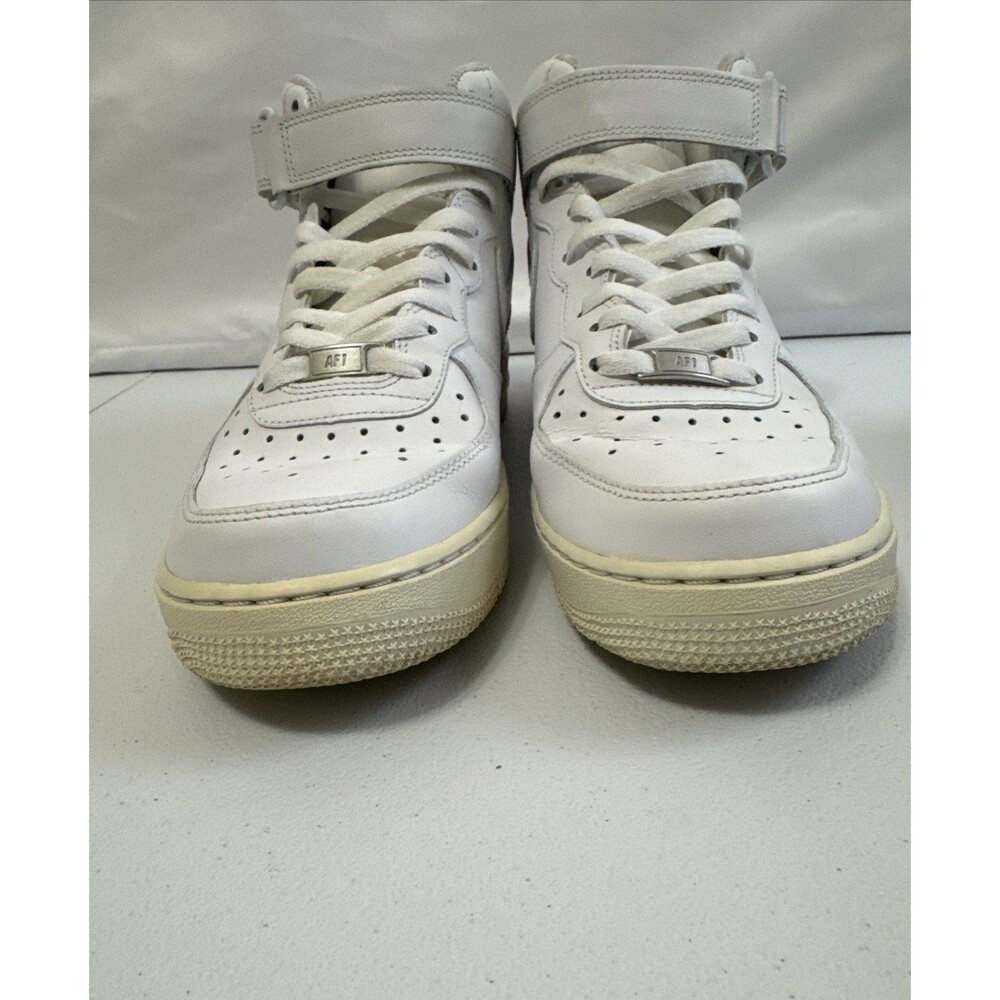 Nike Air Force 1 Mid 07 Men’s 9.5 315123-111 White - Picture 5 of 14